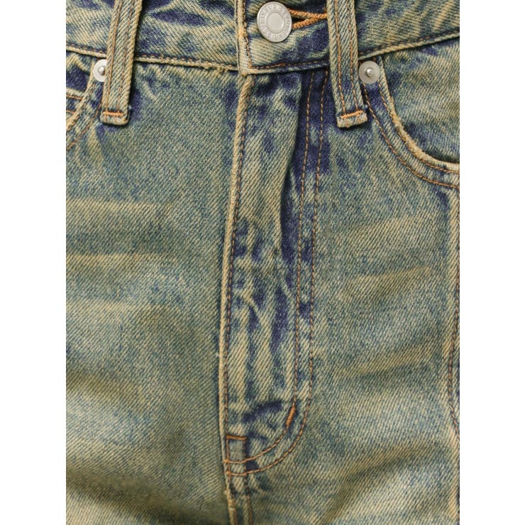 センターシームワイドフレアデニムパンツ | EVRIS | 詳細画像50 