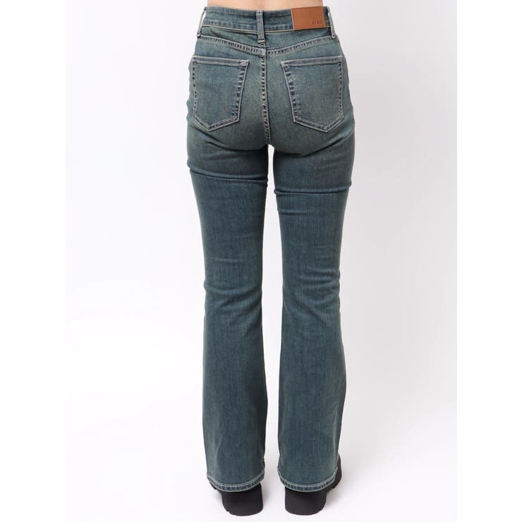 ヴィンテージライクストレッチフレアデニムパンツ | EVRIS | 詳細画像22 