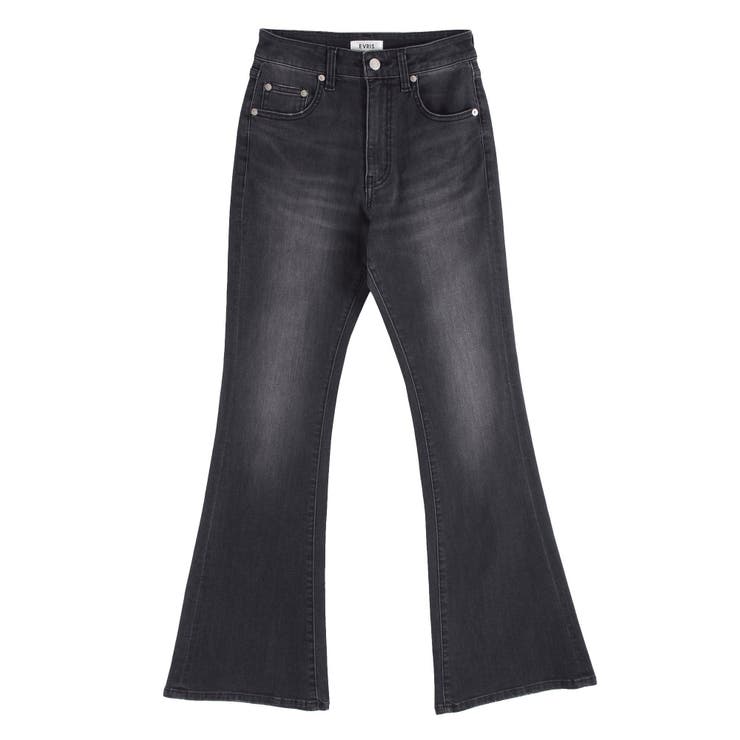 ヴィンテージライクストレッチフレアデニムパンツ | EVRIS | 詳細画像31 
