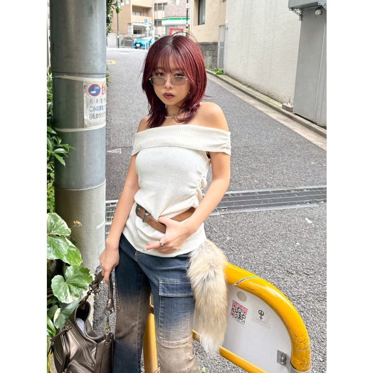 オフショルニットチュニック | EVRIS | 詳細画像6 