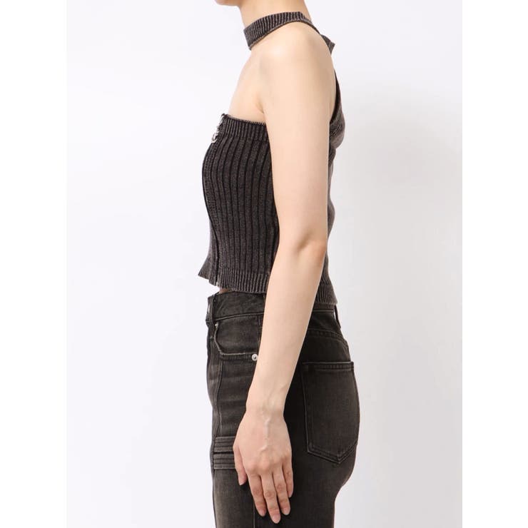 Eモチーフピグメントチョーカーベアニットトップス | EVRIS | 詳細画像41 