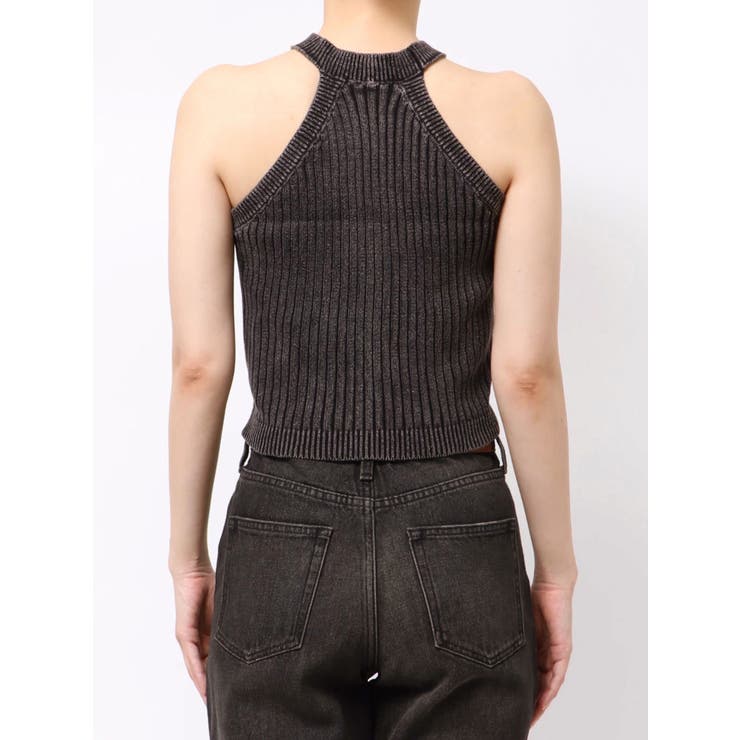 Eモチーフピグメントチョーカーベアニットトップス | EVRIS | 詳細画像42 