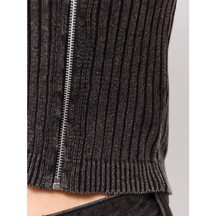 Eモチーフピグメントチョーカーベアニットトップス | EVRIS | 詳細画像45 