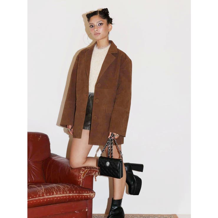 ファンシーヤーンノースリニットトップス | EVRIS | 詳細画像28 