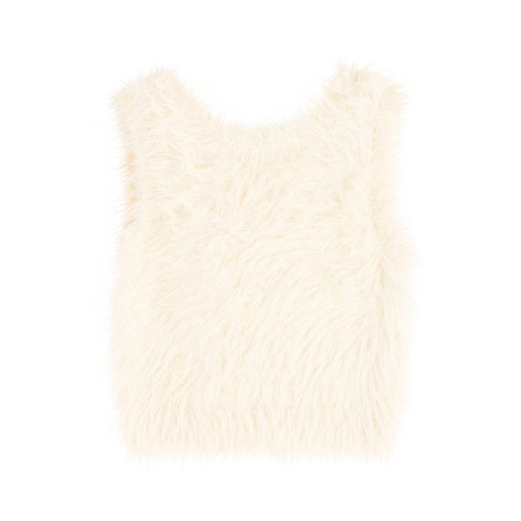 ファンシーヤーンノースリニットトップス | EVRIS | 詳細画像40 