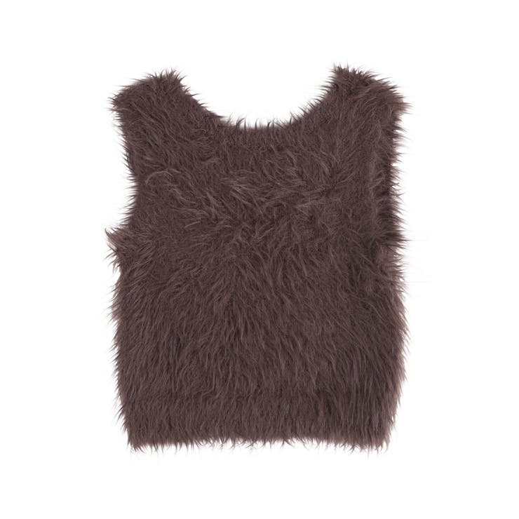 ファンシーヤーンノースリニットトップス | EVRIS | 詳細画像42 