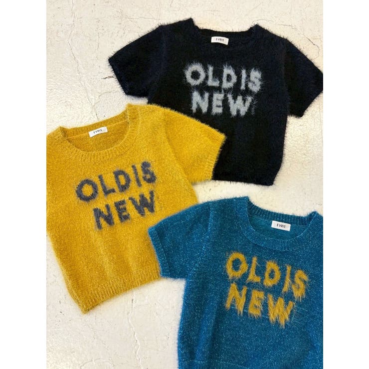 ジャガードロゴシャギーニットトップス | EVRIS | 詳細画像28 