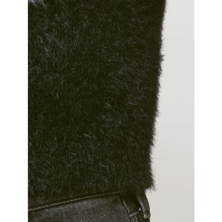 ジャガードロゴシャギーニットトップス | EVRIS | 詳細画像35 