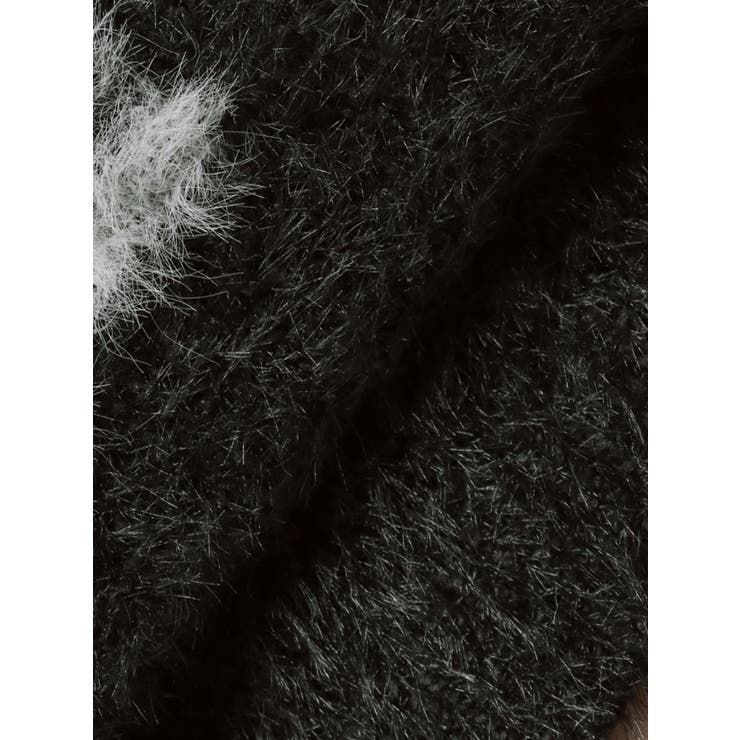 ジャガードロゴシャギーニットトップス | EVRIS | 詳細画像36 