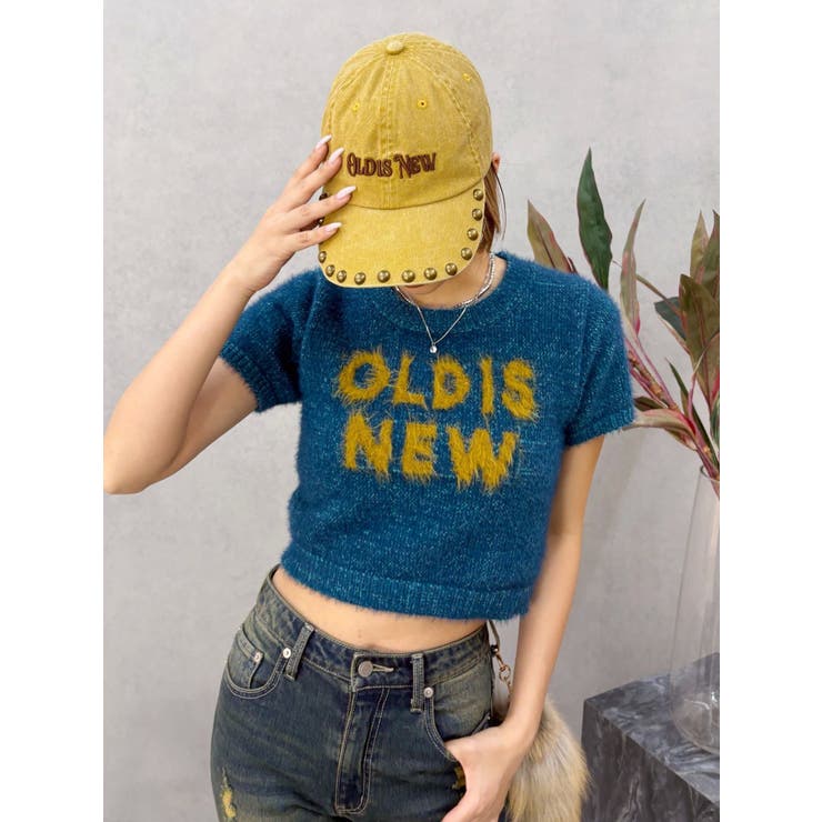 ジャガードロゴシャギーニットトップス | EVRIS | 詳細画像7 