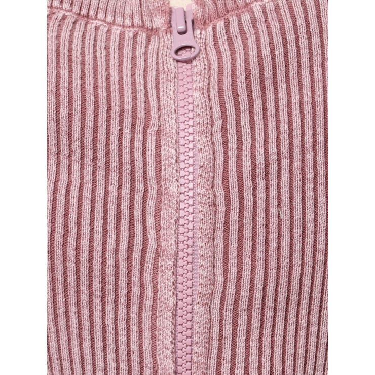 ピグメントジップホルターネックニットトップス | EVRIS | 詳細画像37 