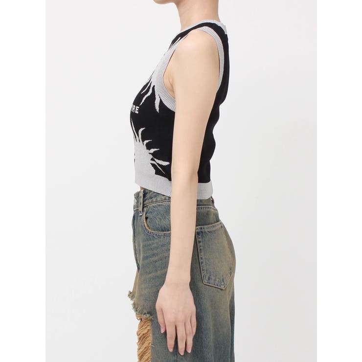 ジャガードグラフィックニットトップス | EVRIS | 詳細画像21 