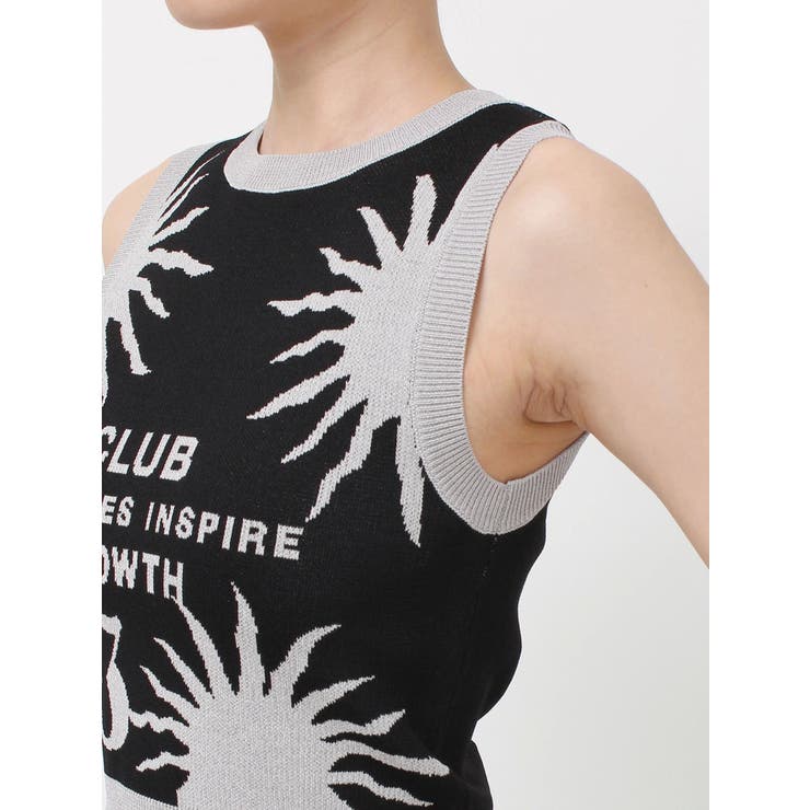 ジャガードグラフィックニットトップス | EVRIS | 詳細画像24 