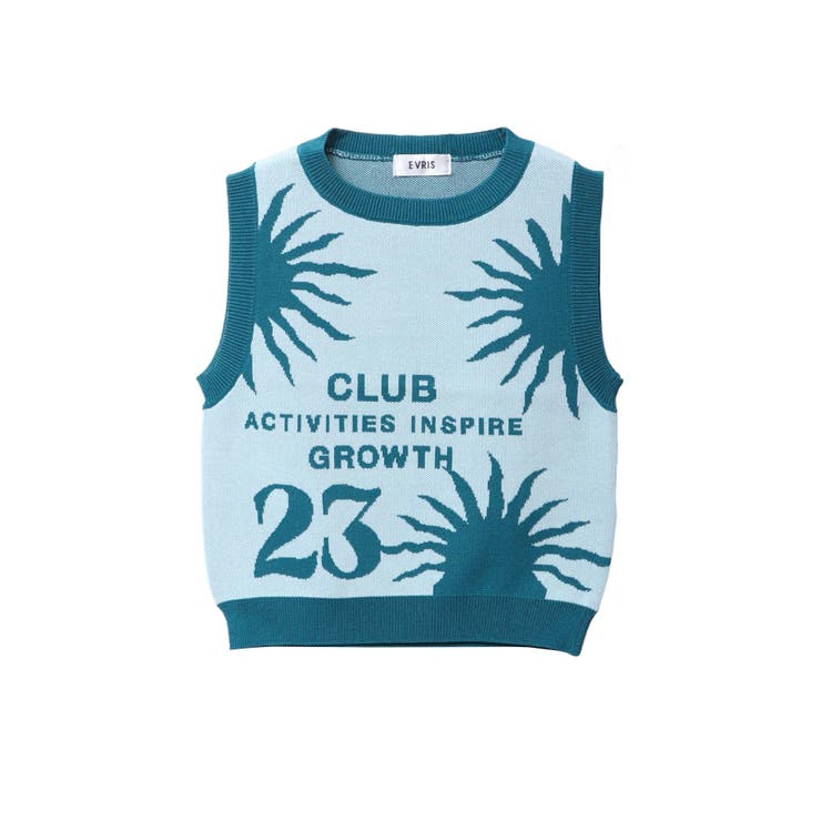 ジャガードグラフィックニットトップス | EVRIS | 詳細画像30 