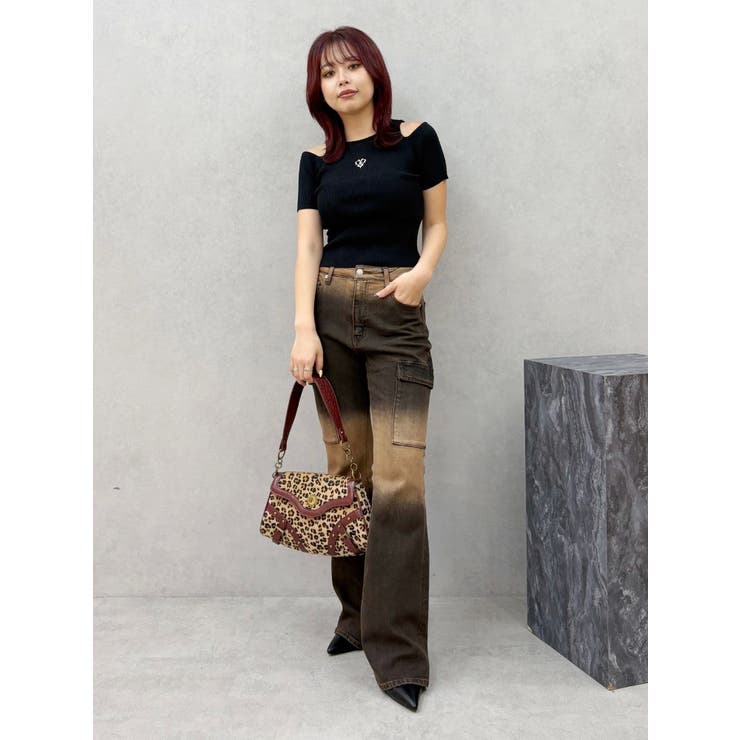 オープンショルダーニット | EVRIS | 詳細画像13 