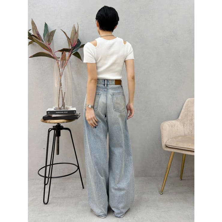 オープンショルダーニット | EVRIS | 詳細画像19 