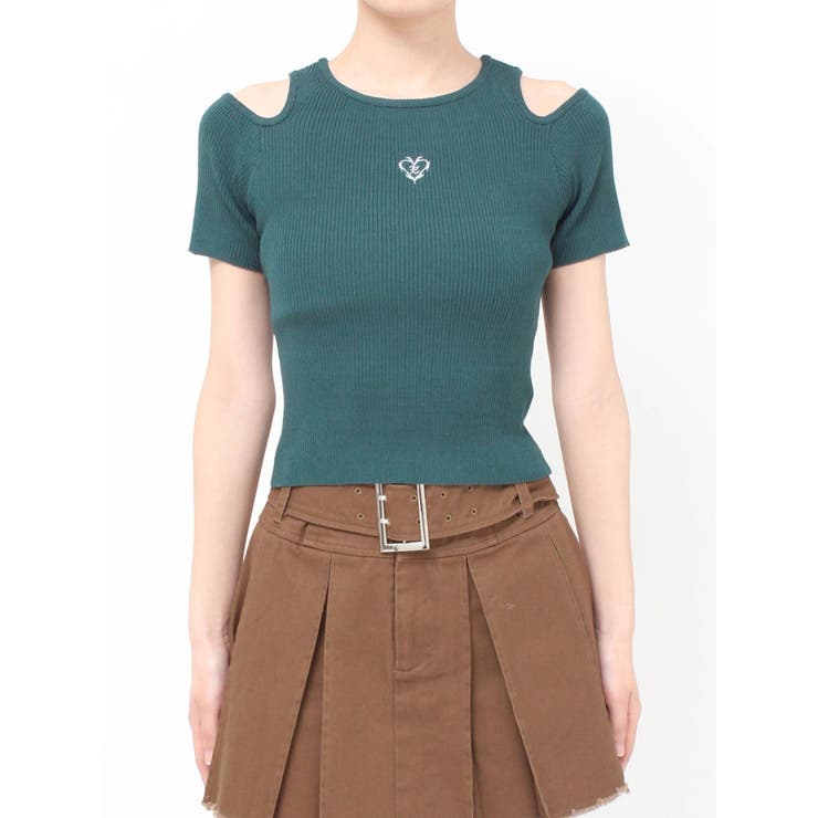 オープンショルダーニット | EVRIS | 詳細画像25 