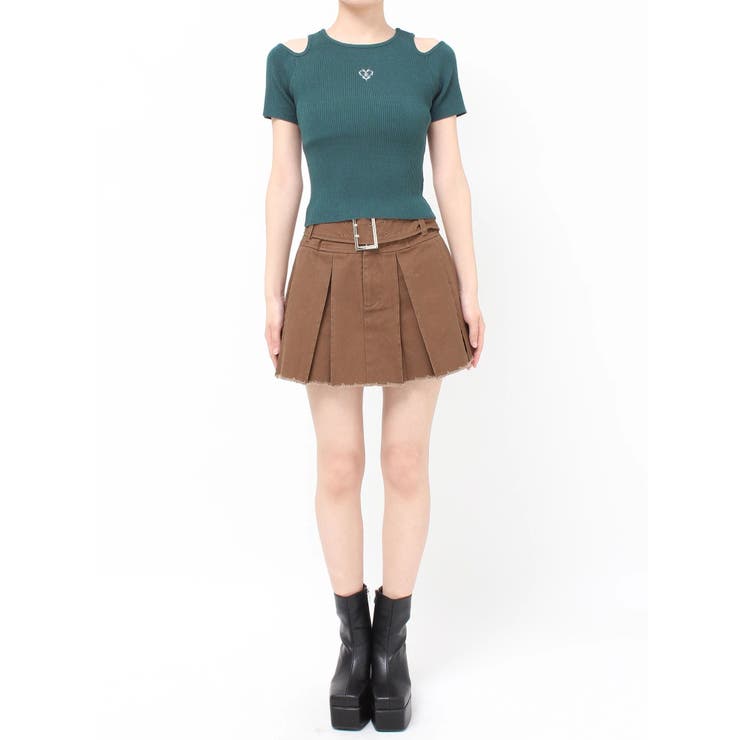 オープンショルダーニット | EVRIS | 詳細画像32 