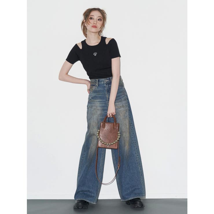 オープンショルダーニット | EVRIS | 詳細画像7 