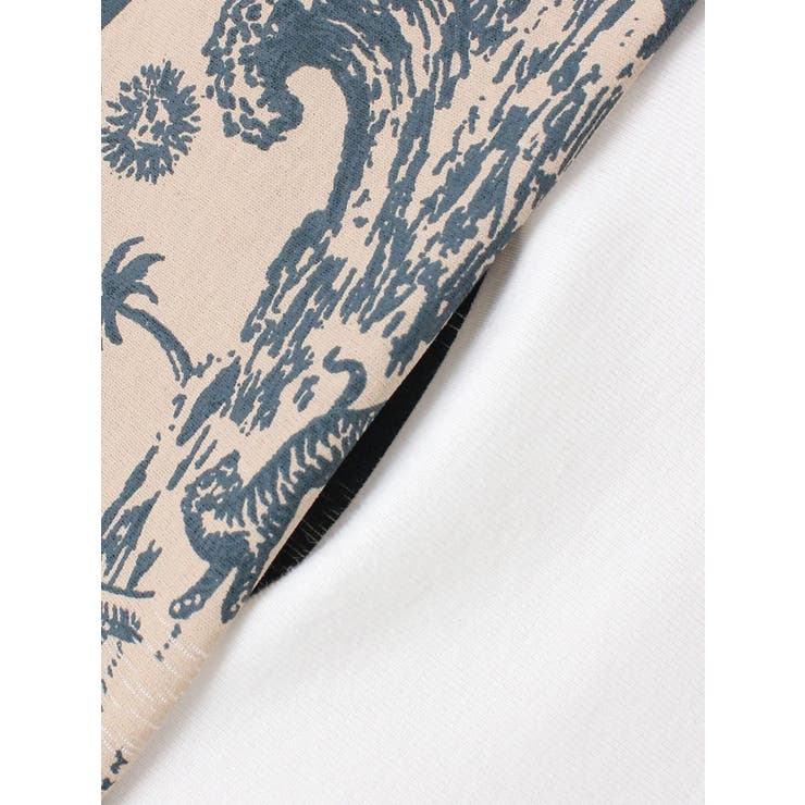 リンガーグラフィックショートTシャツ | EVRIS | 詳細画像30 