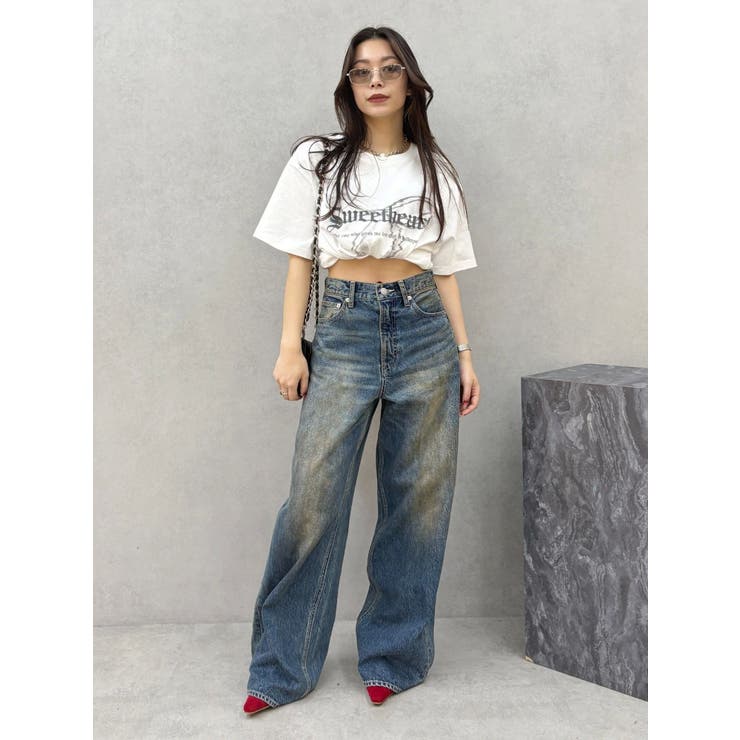 フロントリボングラフィックBIG Tシャツ | EVRIS | 詳細画像11 