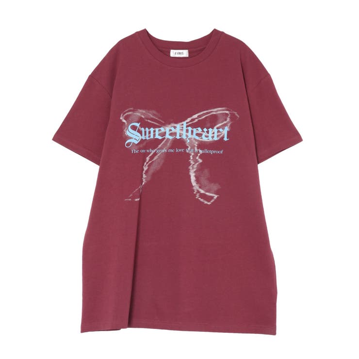 フロントリボングラフィックBIG Tシャツ | EVRIS | 詳細画像37 