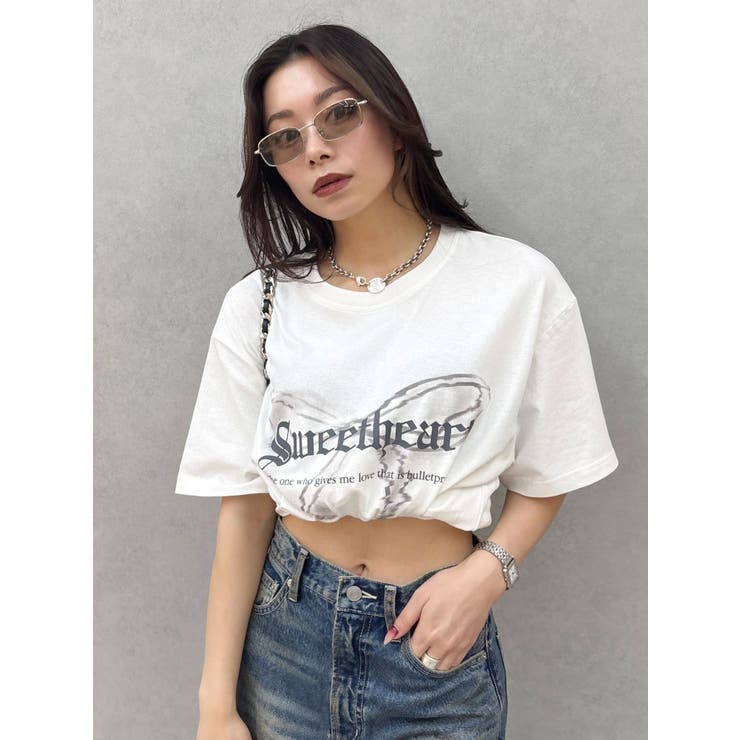 フロントリボングラフィックBIG Tシャツ | EVRIS | 詳細画像8 