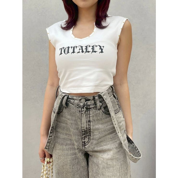 スタッズグラフィックタンクトップ | EVRIS | 詳細画像12 