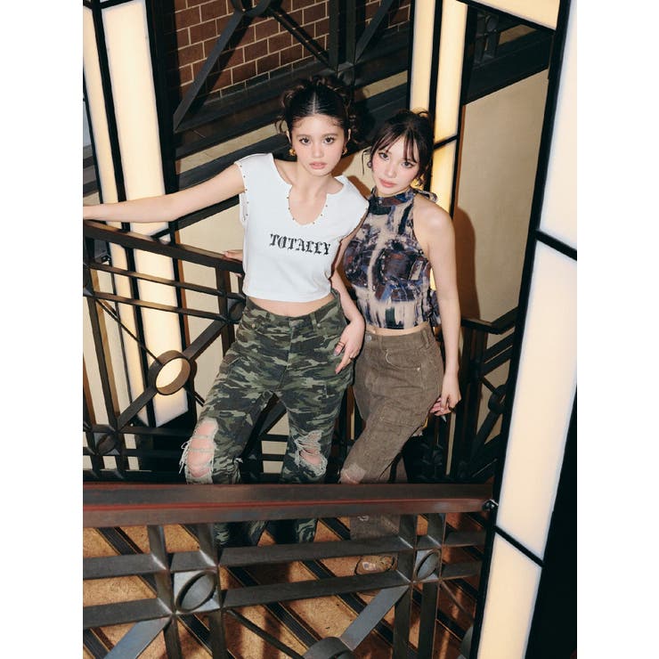 スタッズグラフィックタンクトップ | EVRIS | 詳細画像40 