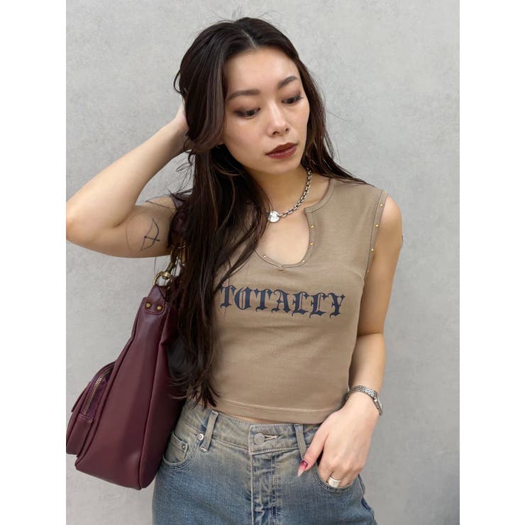 スタッズグラフィックタンクトップ | EVRIS | 詳細画像8 