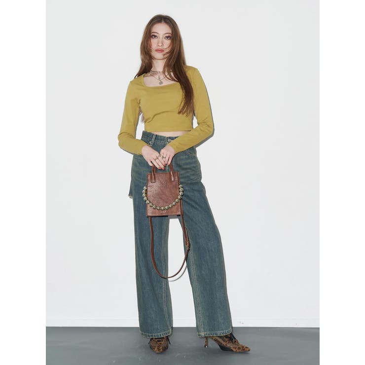 スクエアクロップドトップス | EVRIS | 詳細画像13 