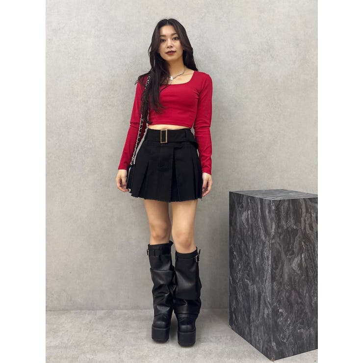 スクエアクロップドトップス | EVRIS | 詳細画像23 