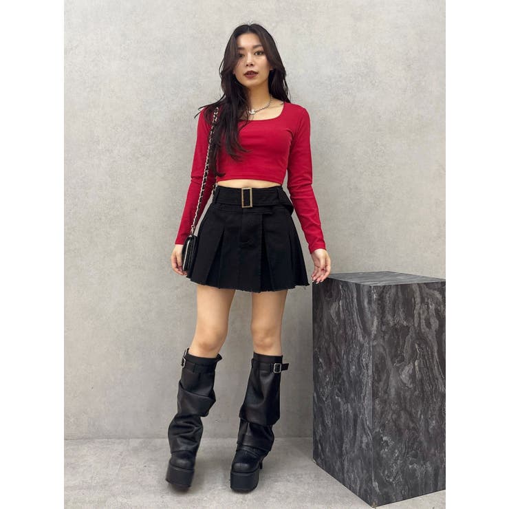 スクエアクロップドトップス | EVRIS | 詳細画像24 