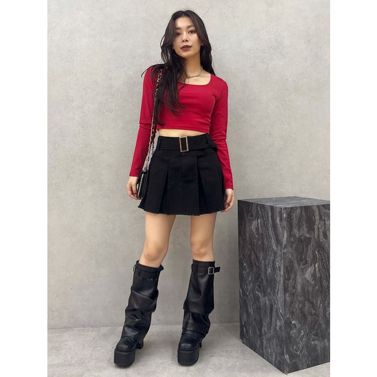 スクエアクロップドトップス | EVRIS | 詳細画像25 