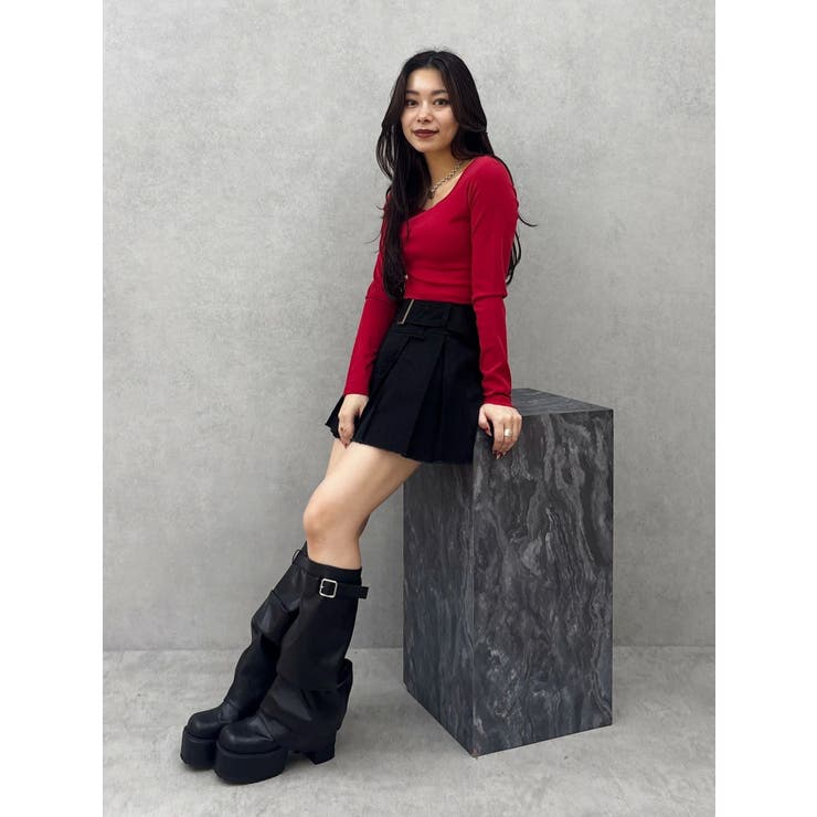 スクエアクロップドトップス | EVRIS | 詳細画像26 