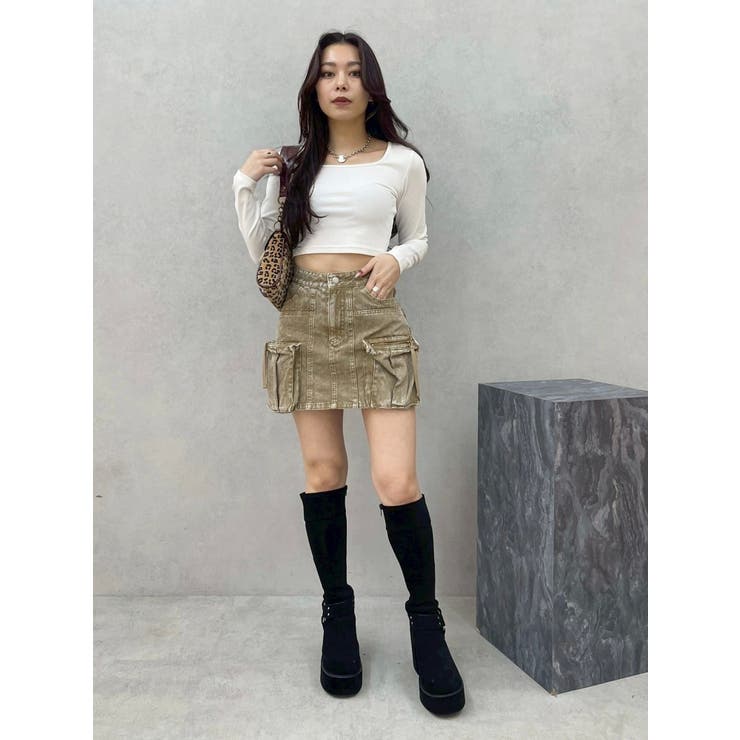 スクエアクロップドトップス | EVRIS | 詳細画像31 