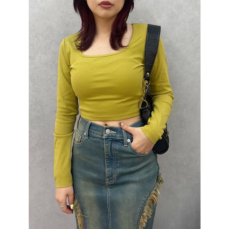 スクエアクロップドトップス | EVRIS | 詳細画像33 