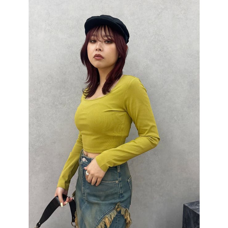 スクエアクロップドトップス | EVRIS | 詳細画像37 