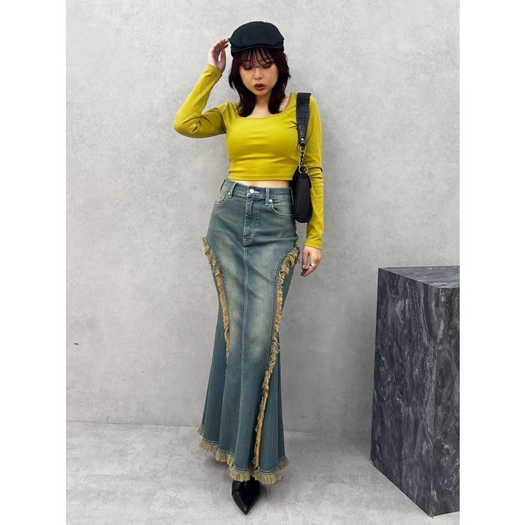 スクエアクロップドトップス | EVRIS | 詳細画像38 