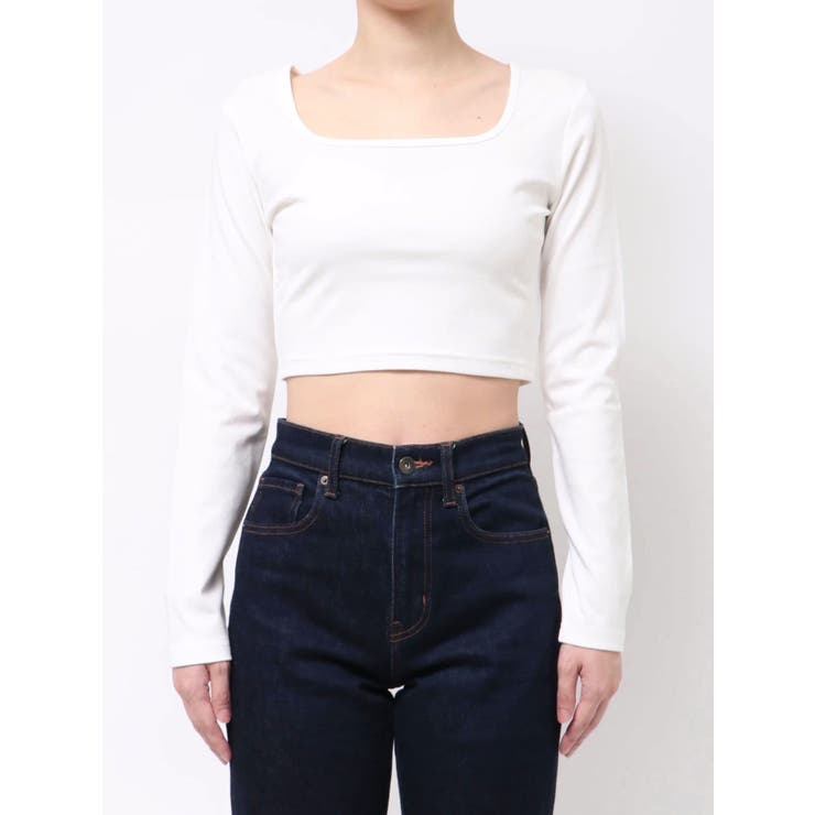 スクエアクロップドトップス | EVRIS | 詳細画像40 