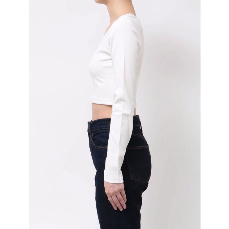 スクエアクロップドトップス | EVRIS | 詳細画像41 