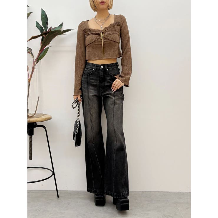 レースドッキングトップス | EVRIS | 詳細画像24 