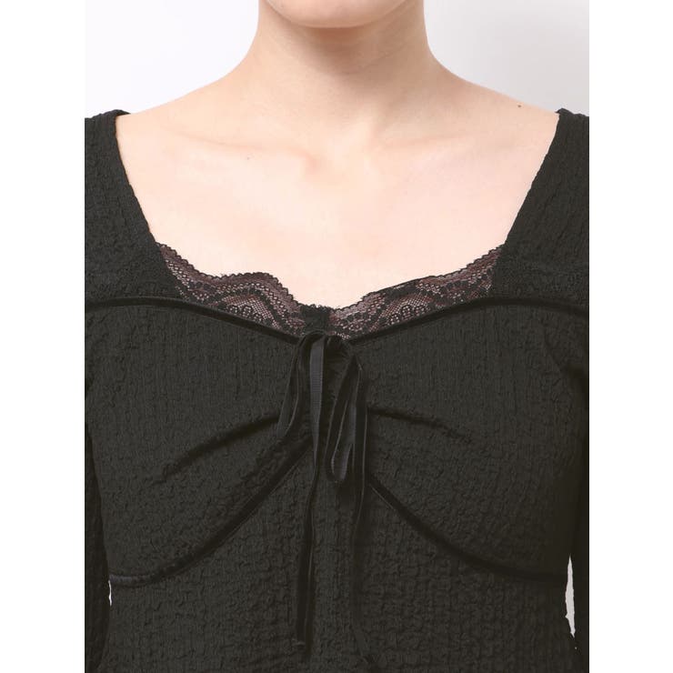 レースドッキングトップス | EVRIS | 詳細画像29 