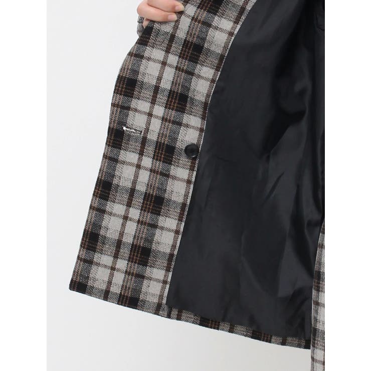チェックルーズジャケット【セットアップ着用可能】 | EVRIS | 詳細画像32 