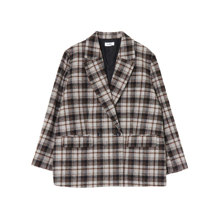 チェックルーズジャケット【セットアップ着用可能】 | EVRIS | 詳細画像39 