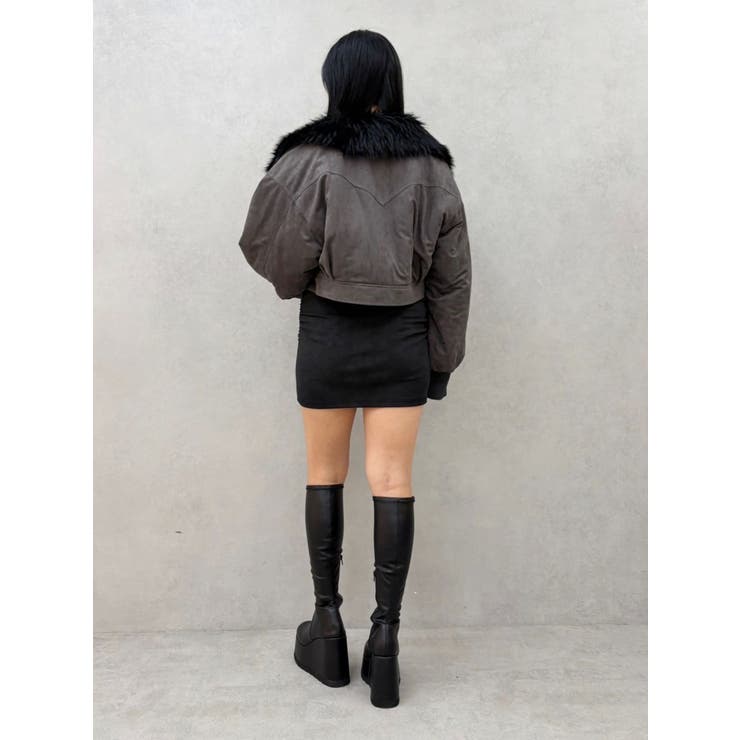 2WAYフェイクスウェードブルゾン | EVRIS | 詳細画像34 