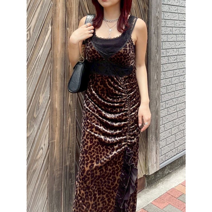 ベロアレースロングワンピース | EVRIS | 詳細画像21 