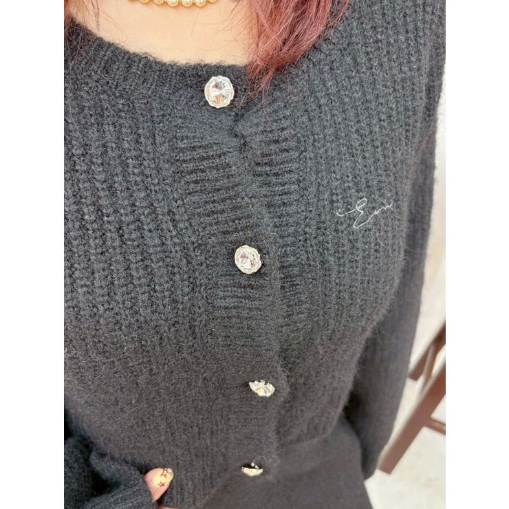 ワンポイントアンサンブルニットワンピ ース カーディガン キャミワンピ セット | EVRIS | 詳細画像28 