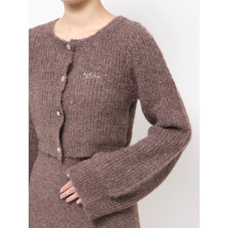 ワンポイントアンサンブルニットワンピ ース カーディガン キャミワンピ セット | EVRIS | 詳細画像42 