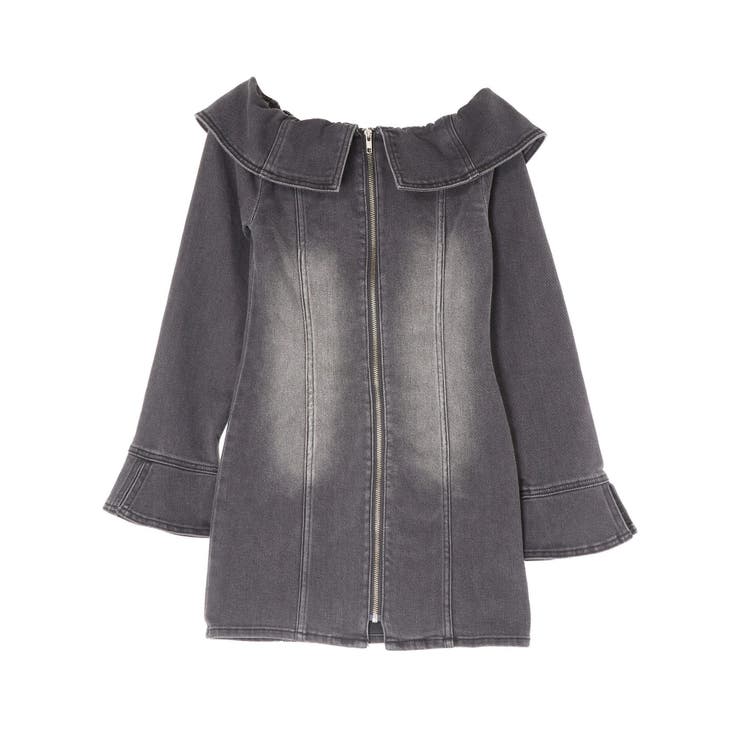 オフショルデニムミニワンピース | EVRIS | 詳細画像39 